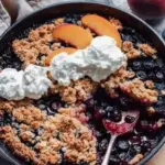 Blueberry Peach Crumble