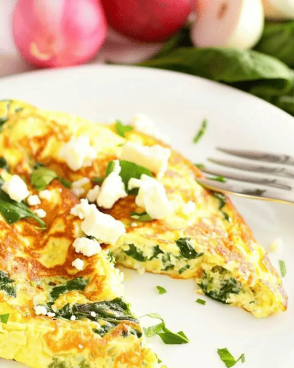 Easy Spinach and Feta Omelette: A Deliciously Simple Recipe