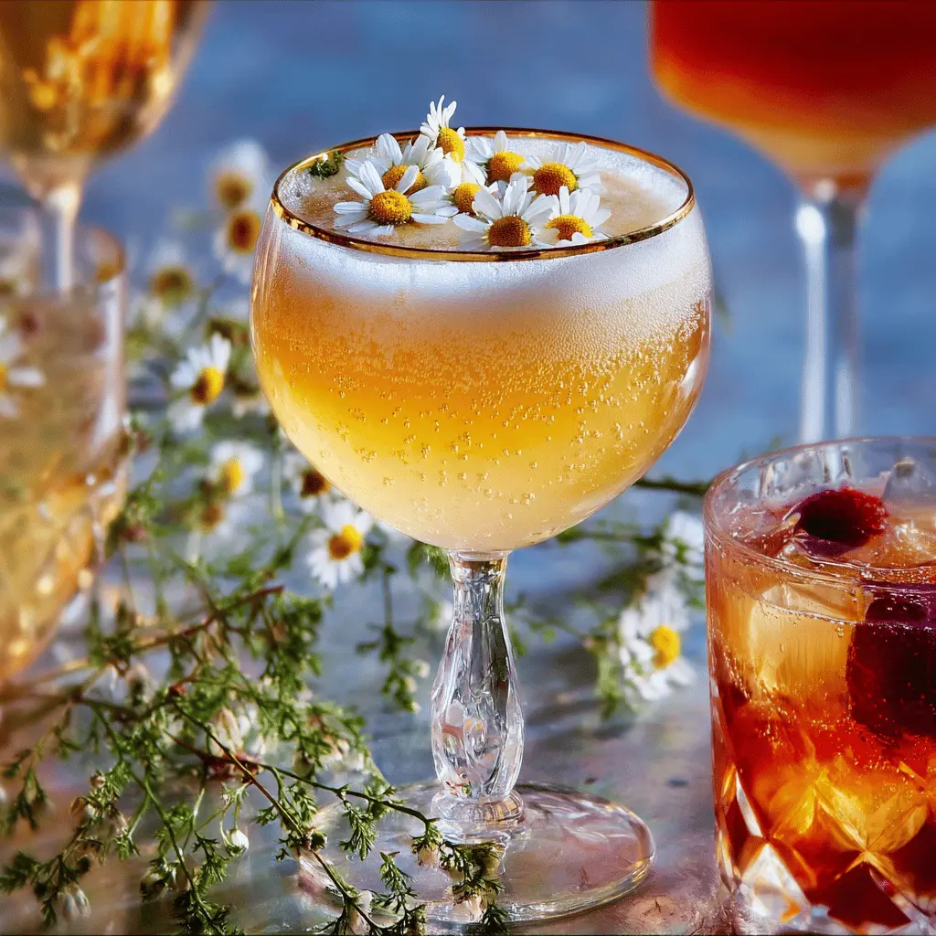 Honey-Chamomile Prosecco Cocktail: A Refreshing Twist for Home Chefs
