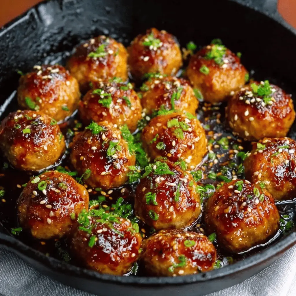 Honey Garlic Chicken Meatballs: The Best Recipe for Dinner