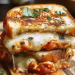 Lazy Chicken Parmesan Grilled Cheese
