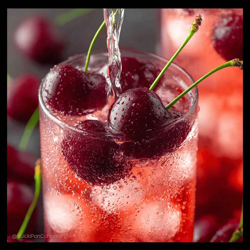 Mixing Cherry Vanilla Soda Bliss: A Refreshing 5-Minute Treat