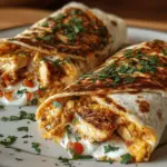 Ooey-Gooey Cheesy Garlic Chicken Wraps You’ll Devour
