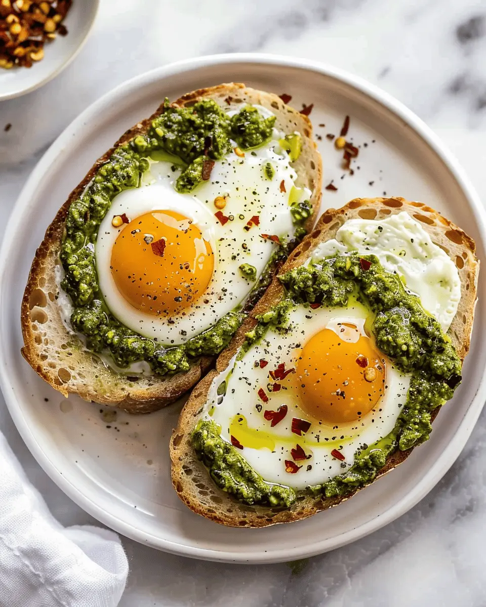 Pesto Eggs Recipe