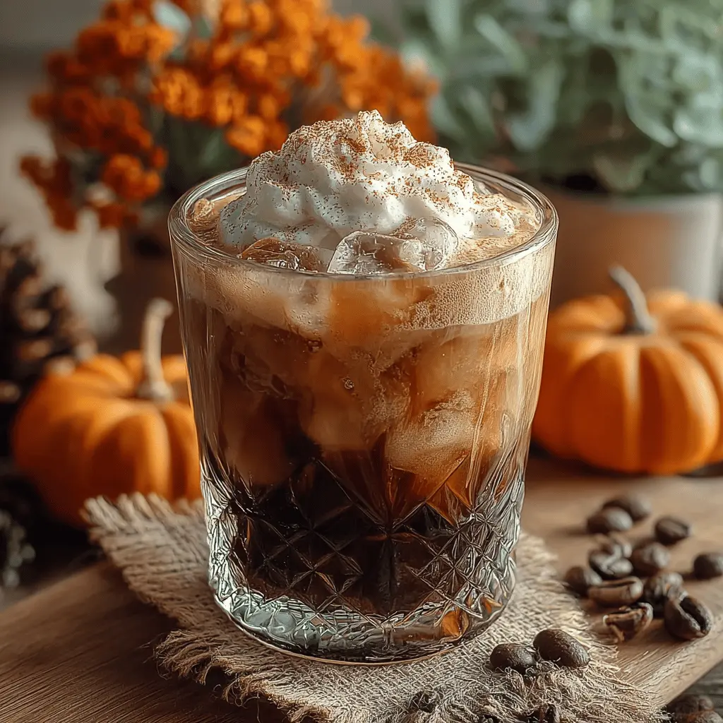 Pumpkin Cream Cold Brew Delight: Your Indulgent Fall Treat
