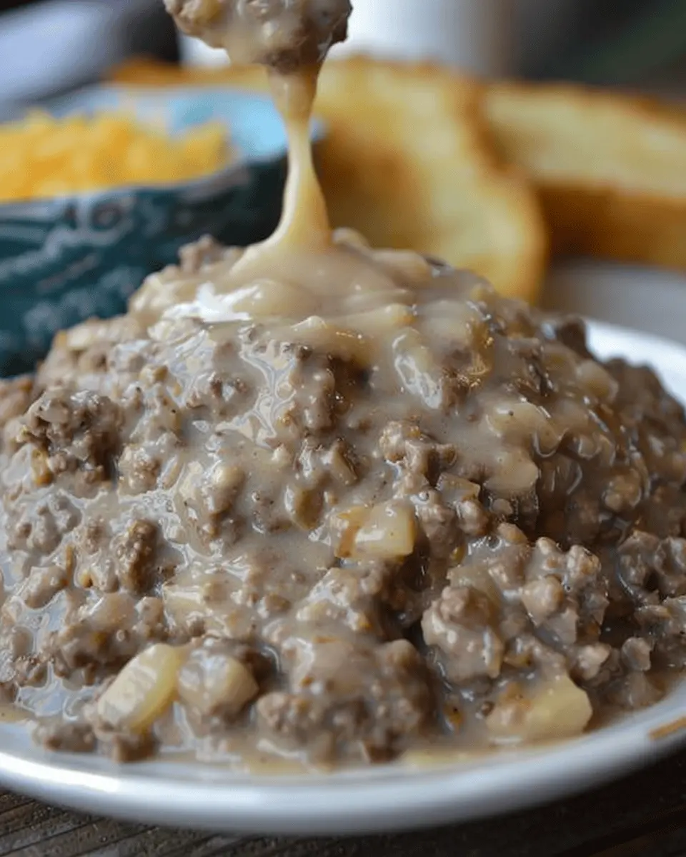 Step By Step Instructions For Mom’s Hamburger Gravy: Easy & Comforting