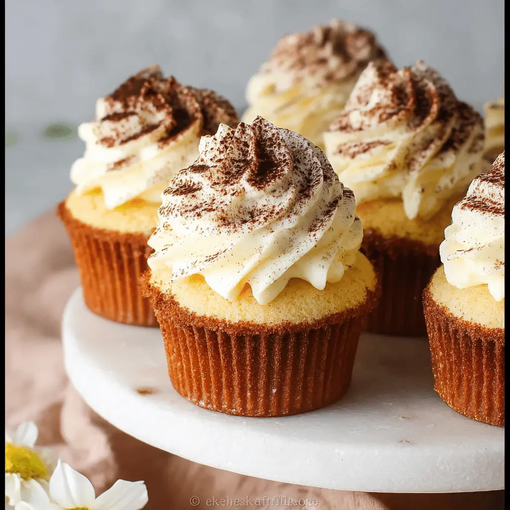Tiramisu Cupcakes: Indulgent Treats to Sweeten Your Day