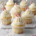 White Chocolate Peppermint Cupcakes
