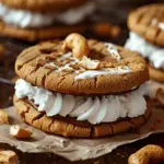 Peanut Butter S’mores Sandwich Cookies