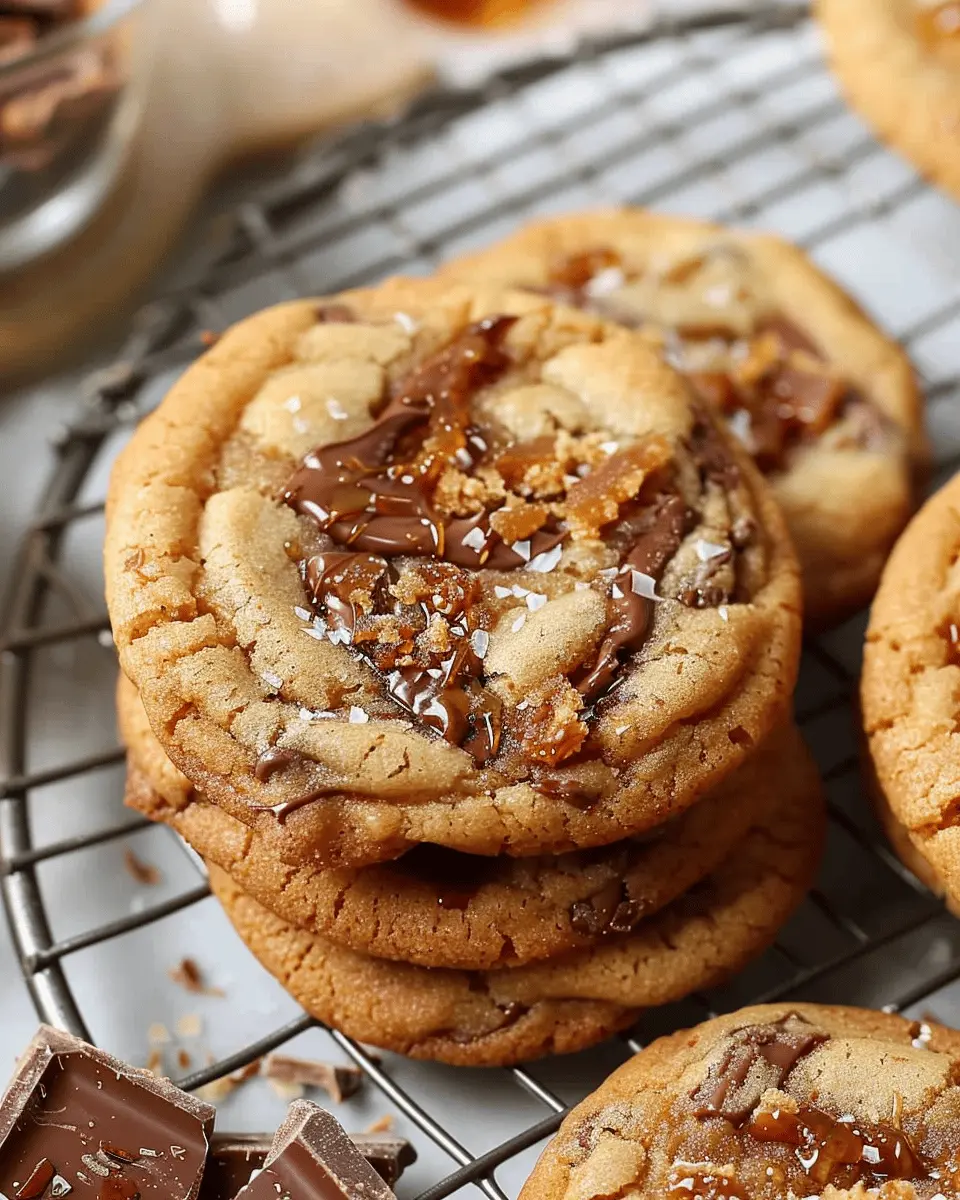 Brown Butter Toffee Chocolate Chip Cookies: An Indulgent Treat