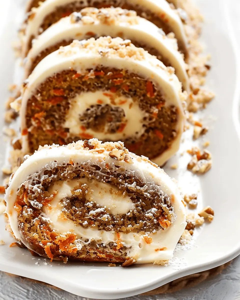 Carrot Cake Roll: The Best Easy Indulgence for Home Bakers