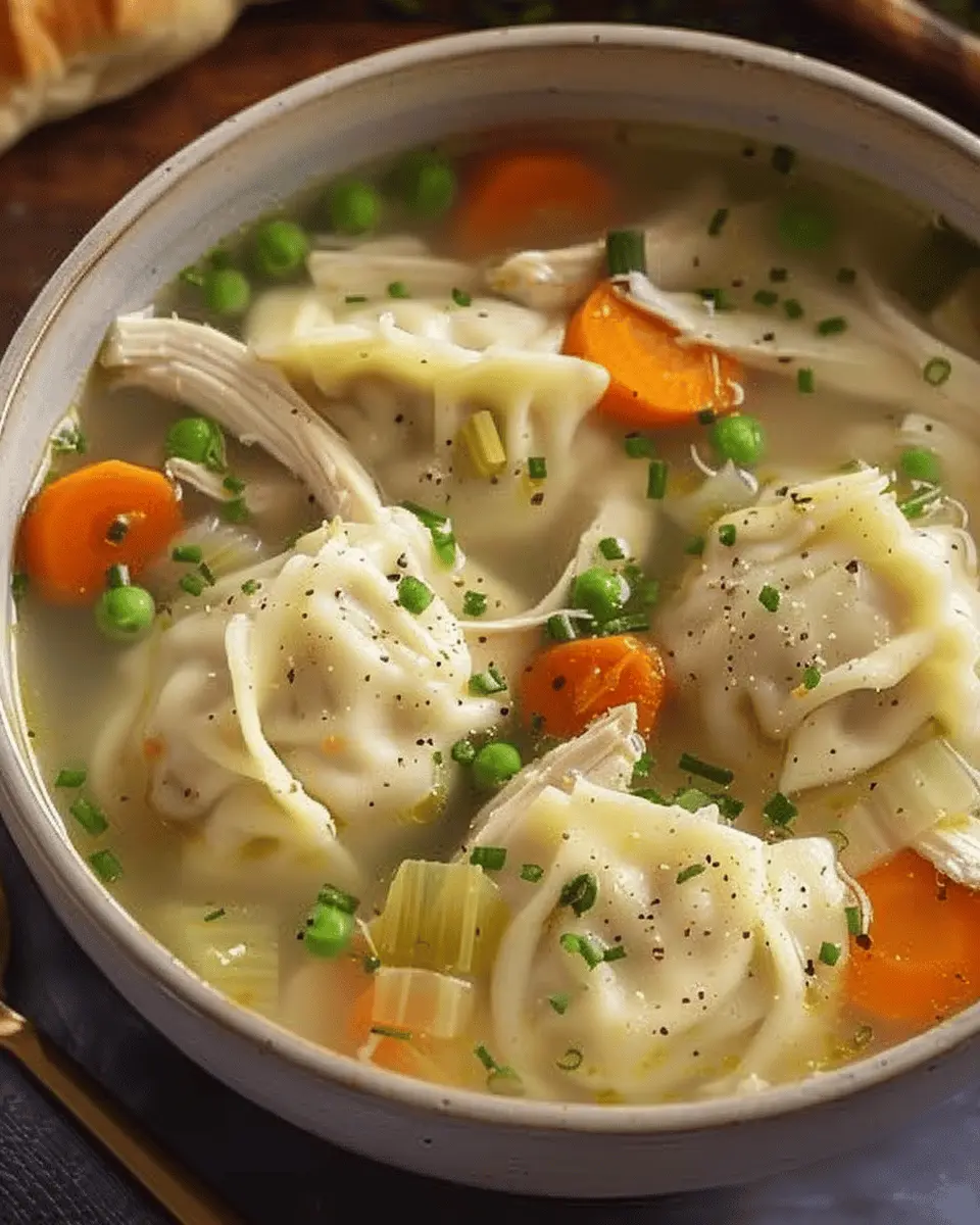 Chicken Dumpling Soup Made Easy: A Comforting Delight at Home