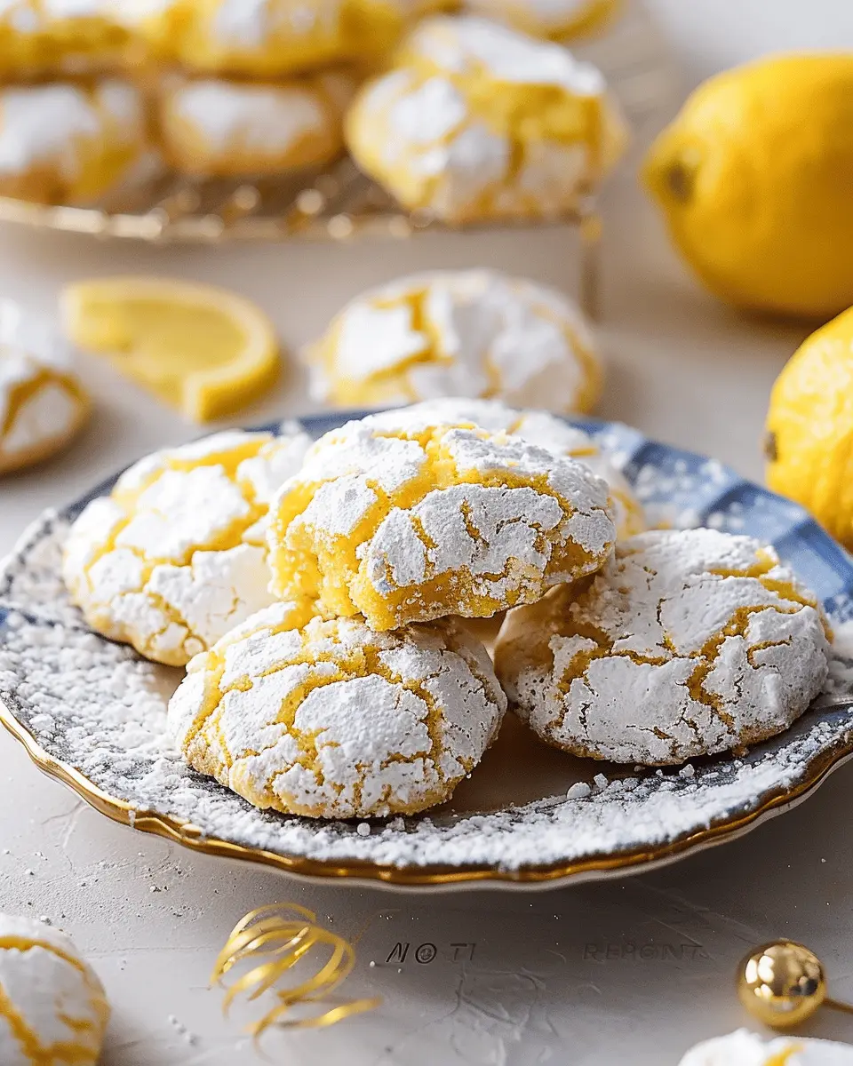 Gluten Free Lemon Crinkle Cookies: The Best Sweet Treat for You