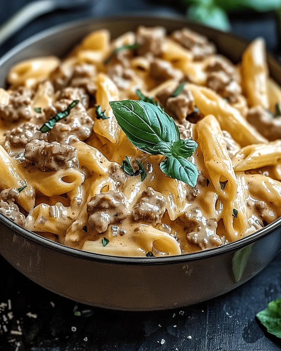 High Protein Creamy Beef Pasta: The Best Guilt-Free Delight