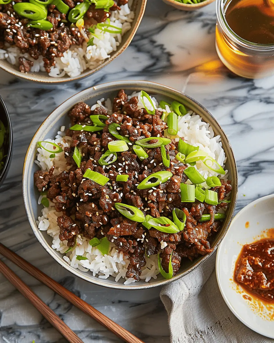 Korean Beef Bowl: Easy and Flavorful Comfort Food at Home