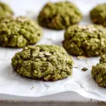 Matcha-Oatmeal Breakfast Cookies