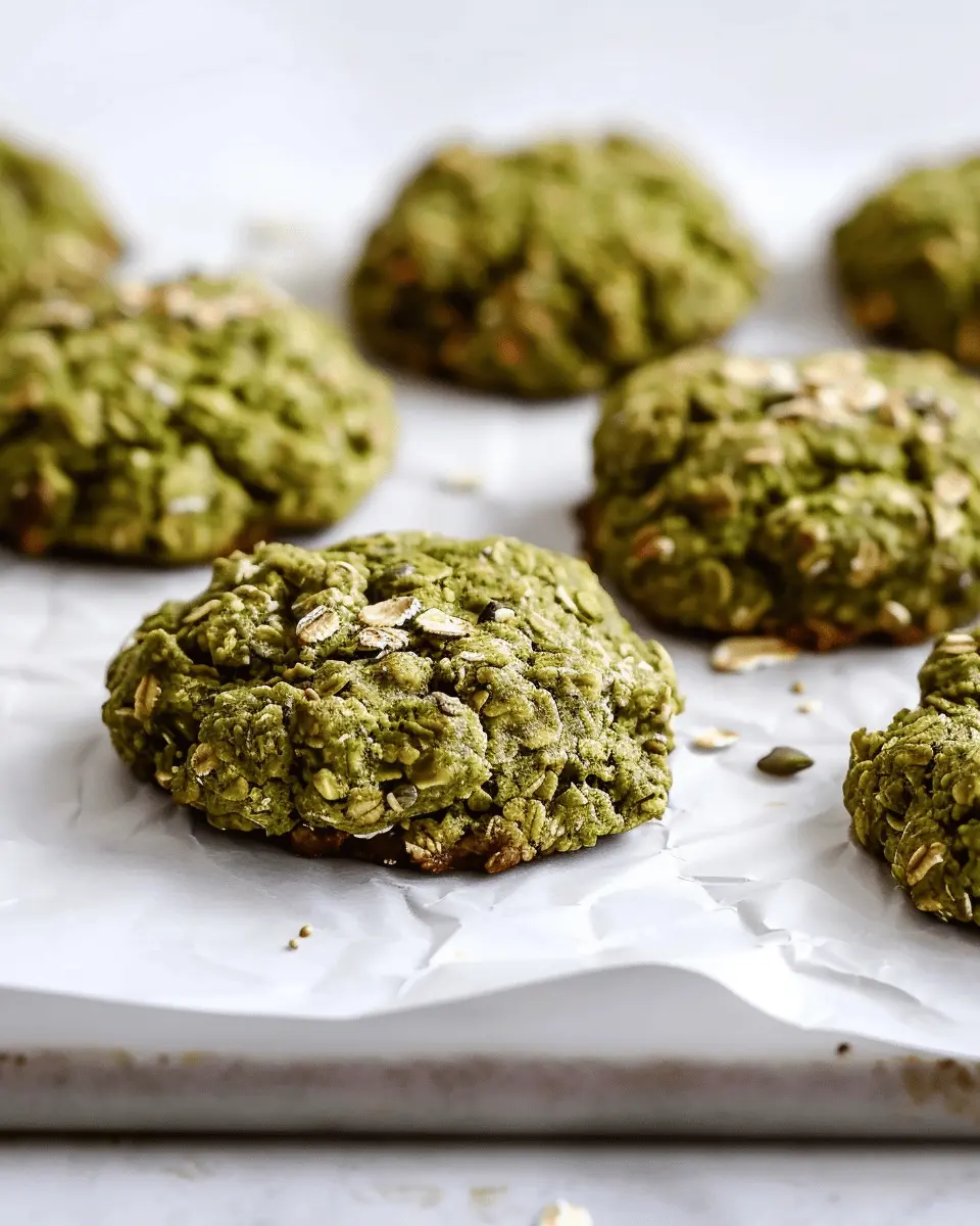 Matcha Oatmeal Cookies: Easy Breakfast Treats for Busy Mornings