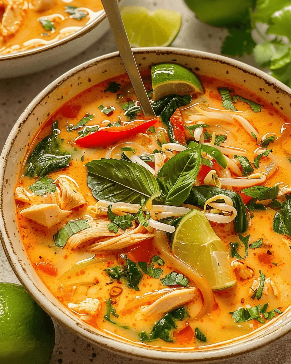 Thai Chicken Curry Soup: The Best Comforting Recipe for Home Chefs