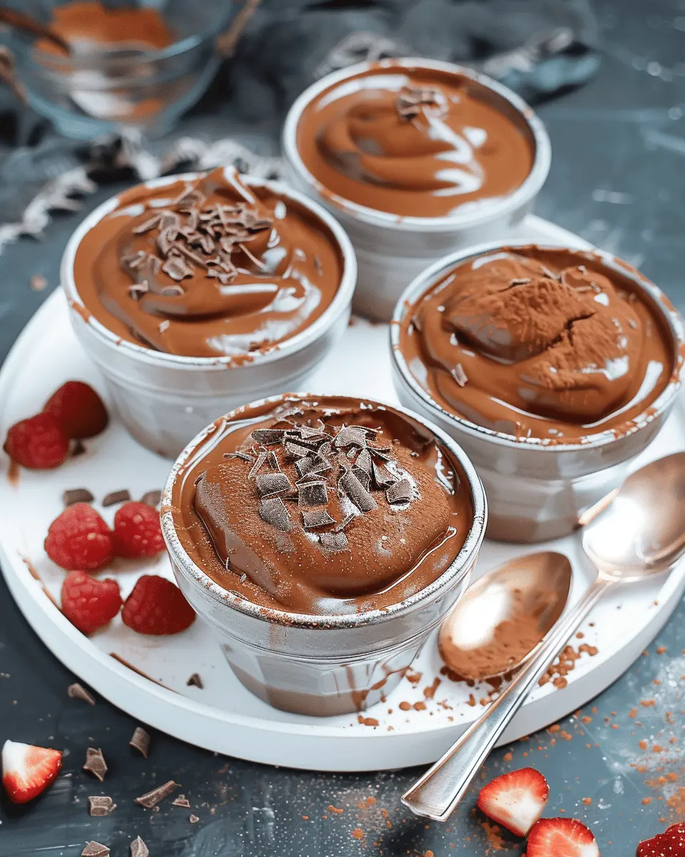The Best Post-Workout Chocolate Protein Pudding Recipe