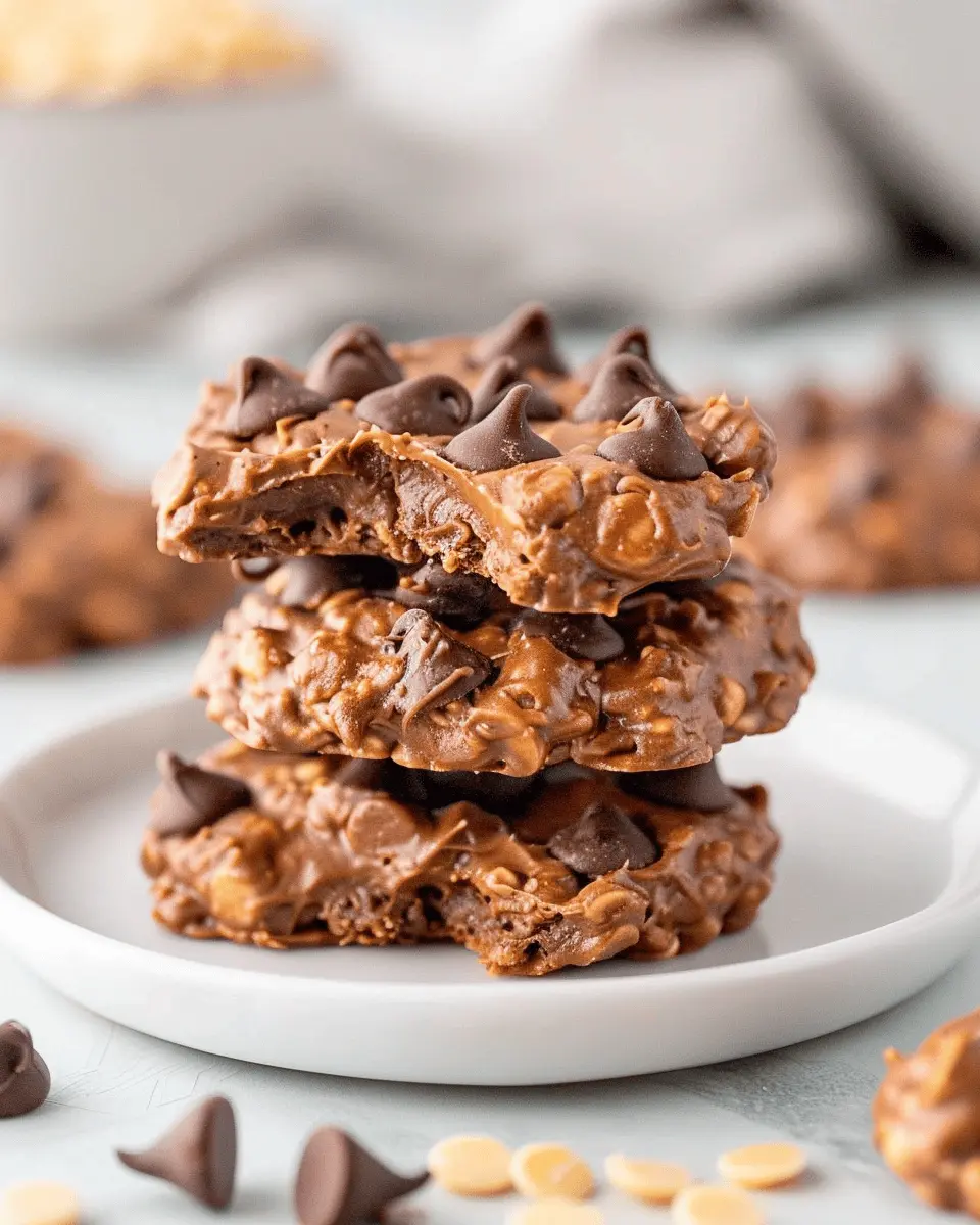 Chocolate Chip No Bake Cookies: The Easy Indulgence You’ve Craved