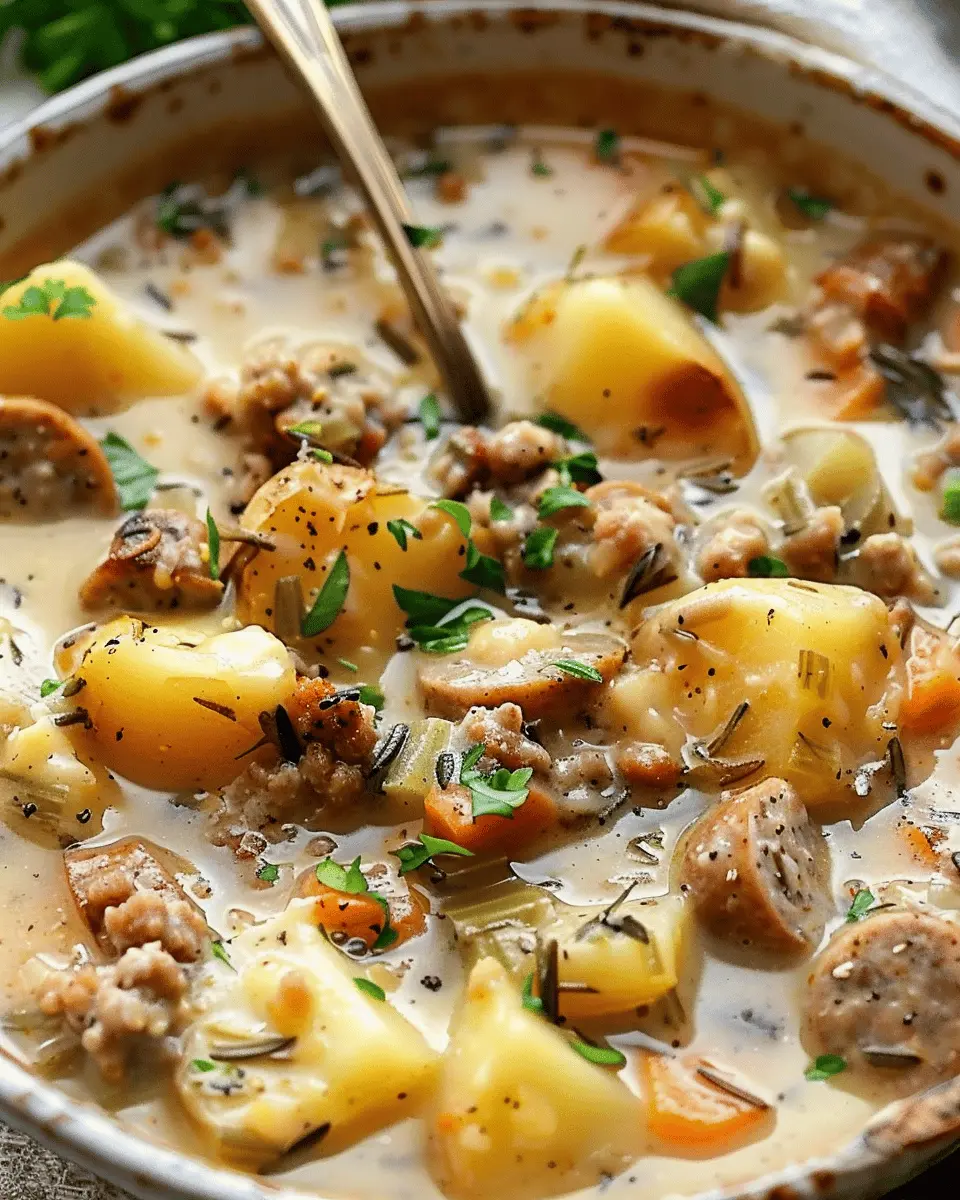 Potato and Sausage Chowder: A Cozy, Indulgent Comfort Food Delight