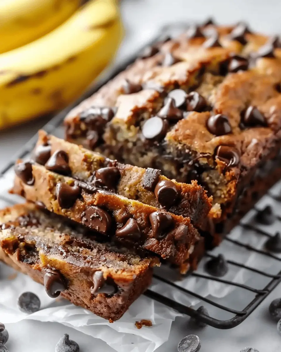 Super Moist Chocolate Chip Banana Bread: Indulgent & Easy Recipe