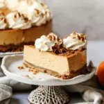 No-Bake Pumpkin Cheesecake