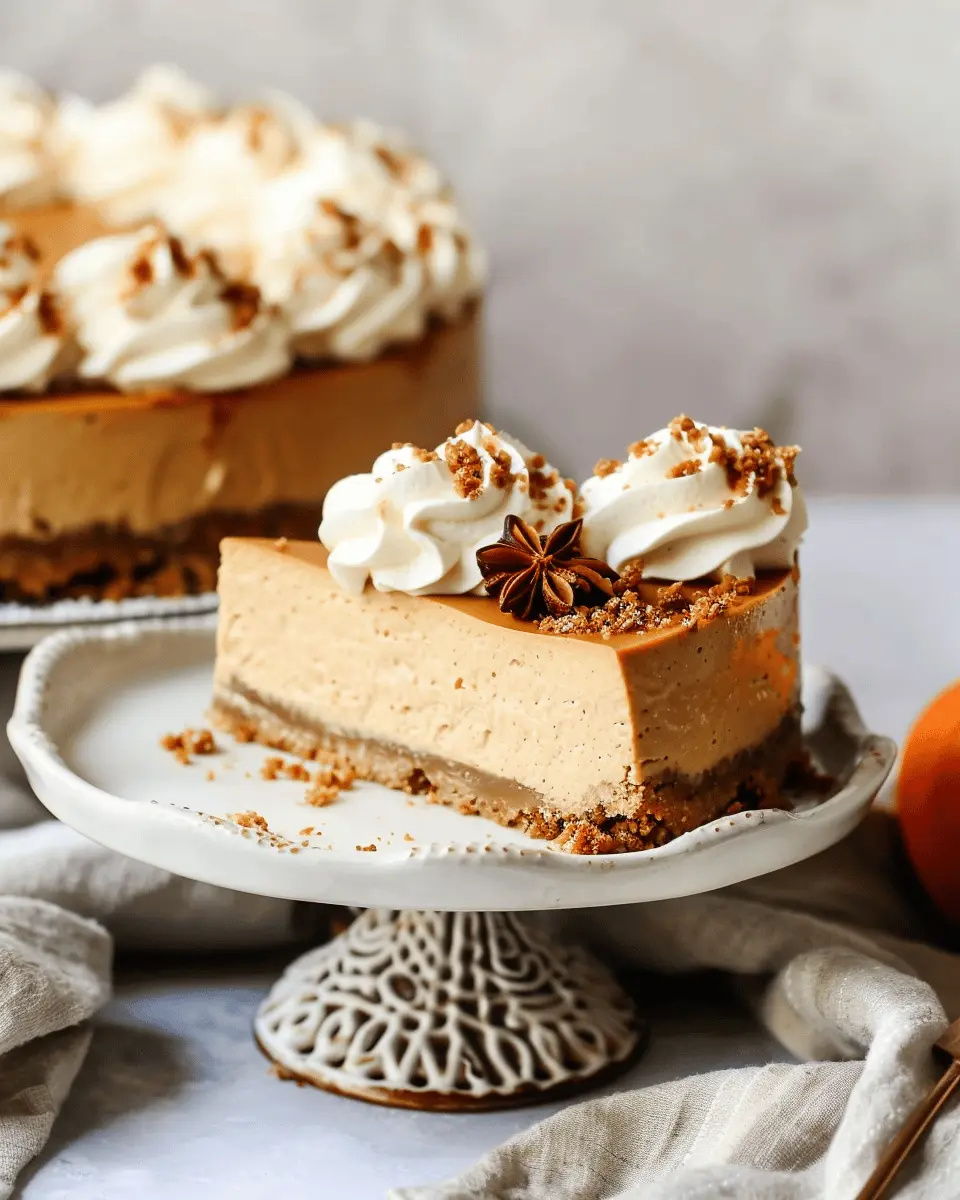 No Bake Pumpkin Cheesecake: Easy Recipe for Fall Indulgence
