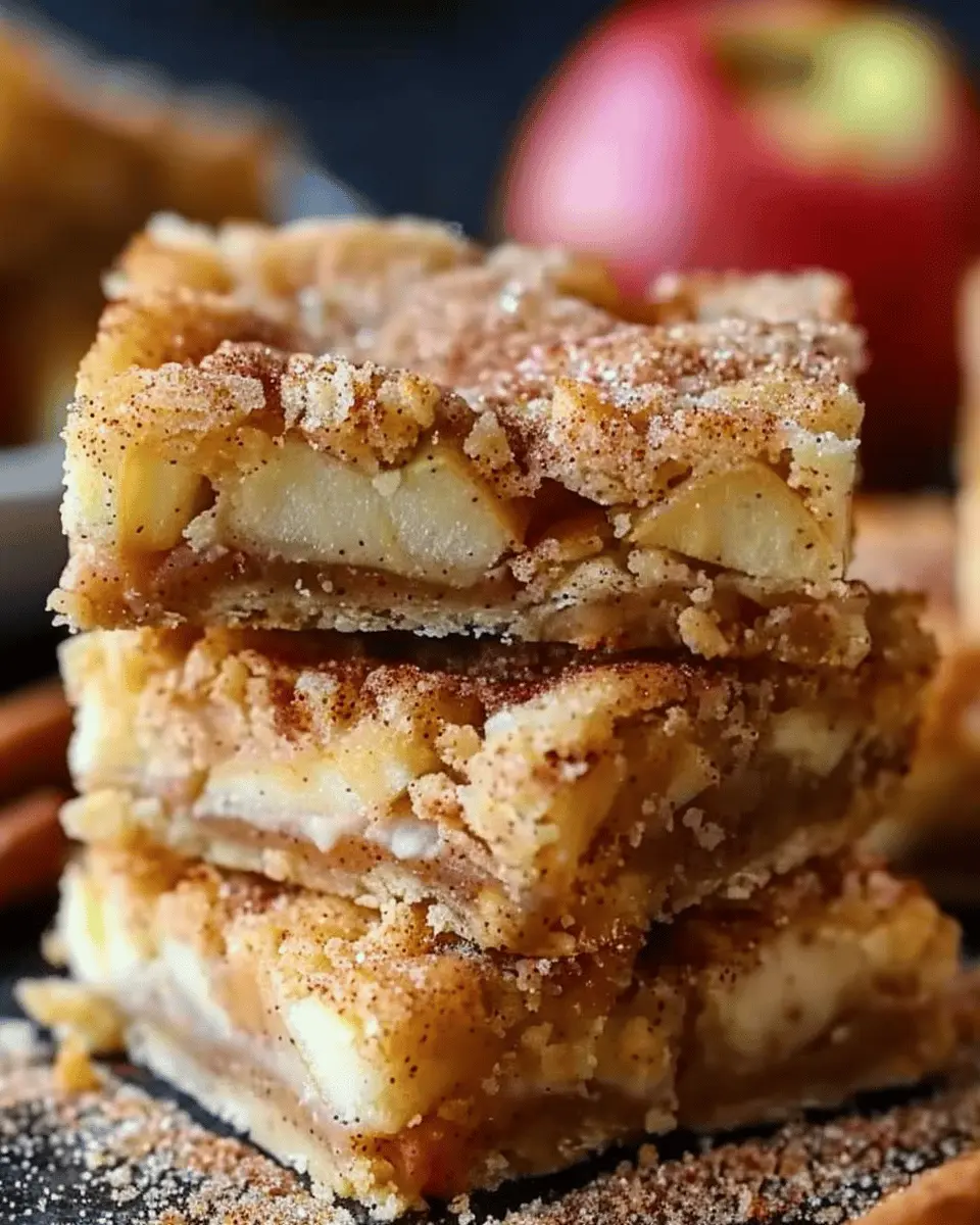 Apple Snickerdoodle Bars: Easy Recipe for a Cozy Treat