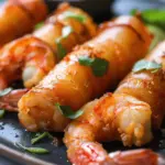 Thai Shrimp in A Blanket (aka Crispy Firecracker Shrimp)