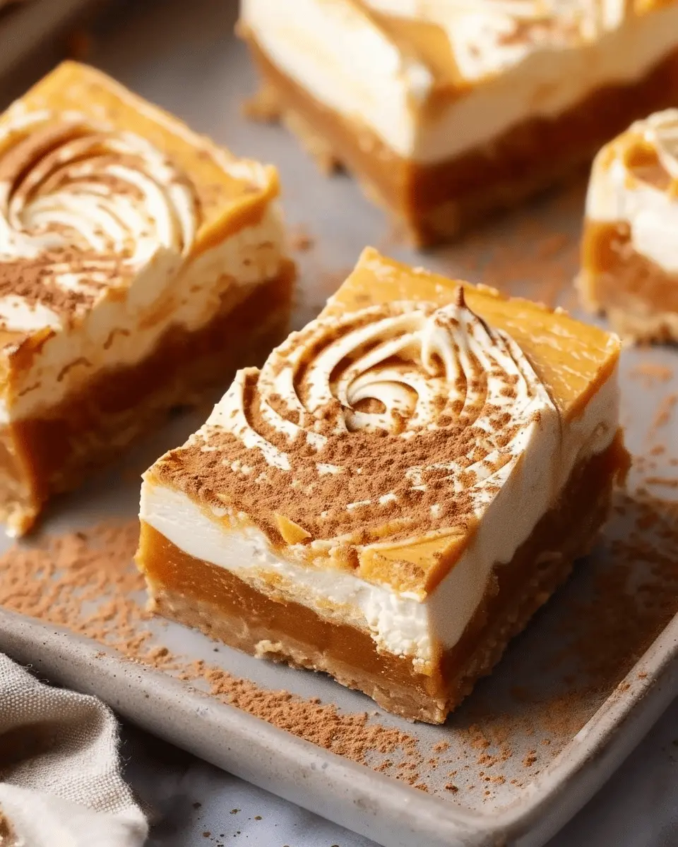 Pumpkin Spice Cheesecake Bars: Easy & Creamy Delight for Fall