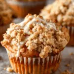 Easy Apple Crumble Muffins