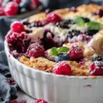High Protein Triple Berry Bake – Healthy Breakfast Recipe