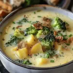 Cheddar Broccoli Potato Soup: Creamy & Comforting