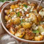 Baked Feta Potatoes