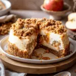 Apple Crumble Cheesecake