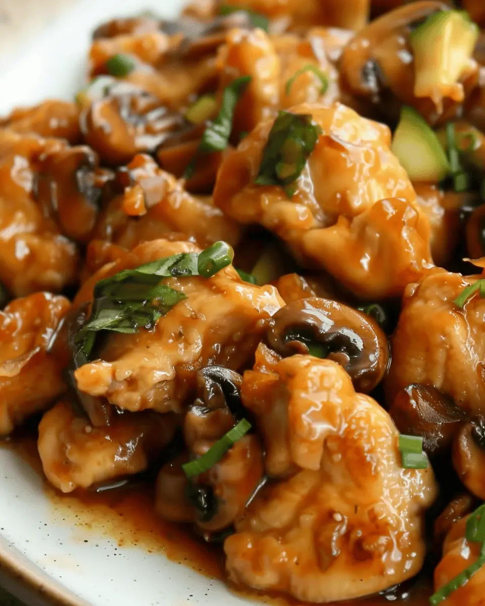 Panda Express Mushroom Chicken: An Easy and Flavorful Twist