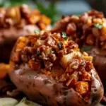 Apple Spiced Stuffed Sweet Potatoes Recipe