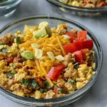 Tex Mex Turkey Scramble - Meal Prep