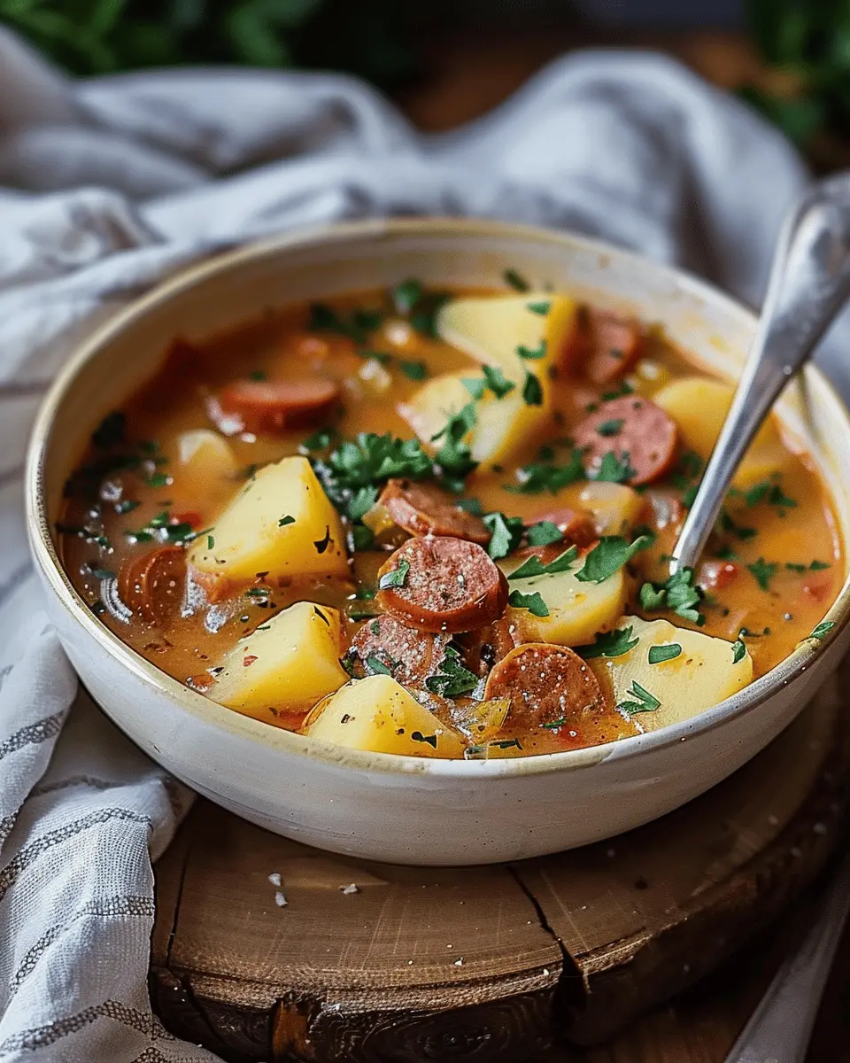 Kielbasa Potato Soup: A Cozy, Creamy Delight for Every Home Chef