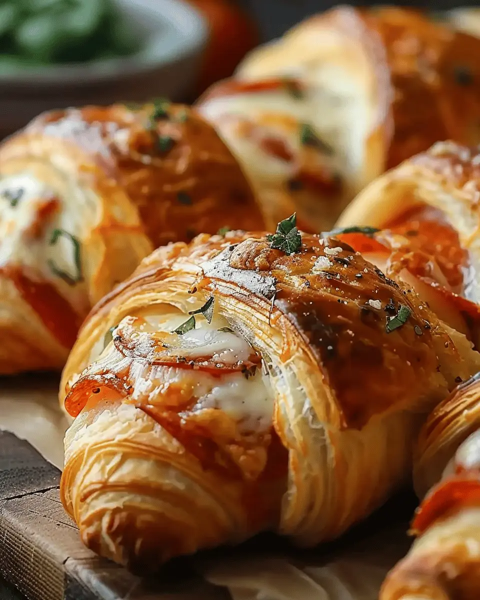 Mozzarella Pepperoni Croissant Rolls You’ll Crave Every Time