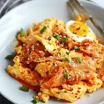 Kimchi Scrambled Eggs