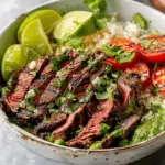 Cilantro Lime Steak Bowls