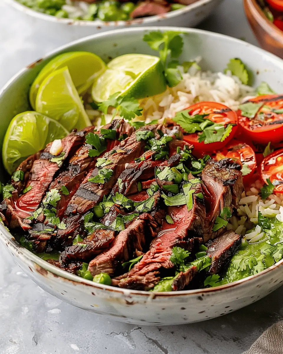 Cilantro Lime Steak Bowls: Easy and Flavorful Family Meal