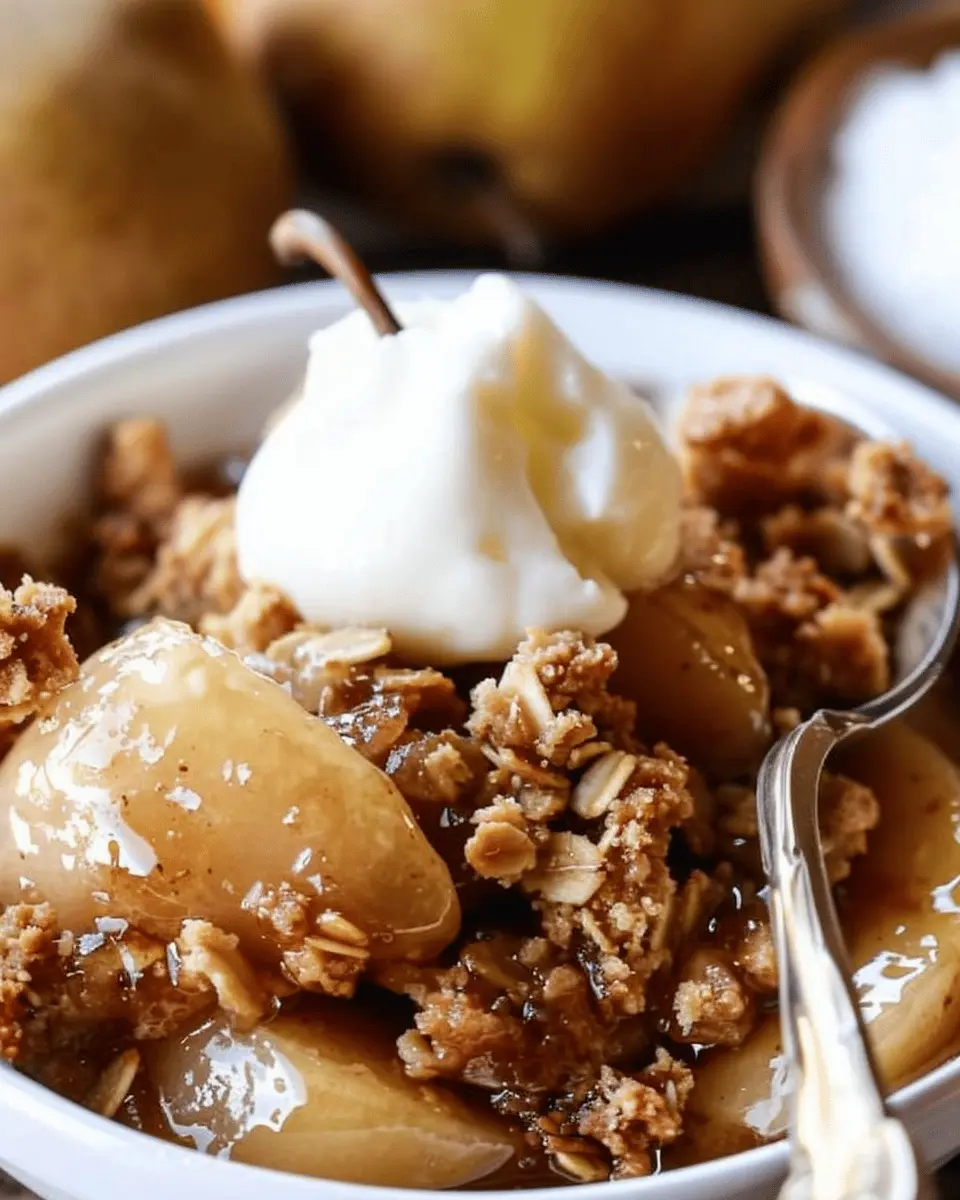 Pear Crisp