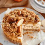 Apple Crumble Cheesecake