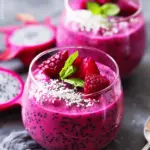 Dragon Fruit Chia Pudding