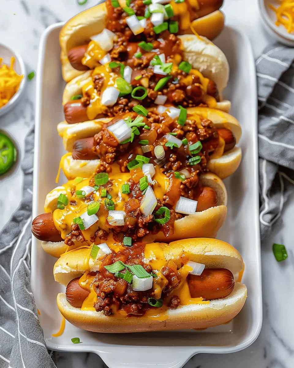 Mini Chili Cheese Dogs: Indulgent Turkey Bacon Delight at Home