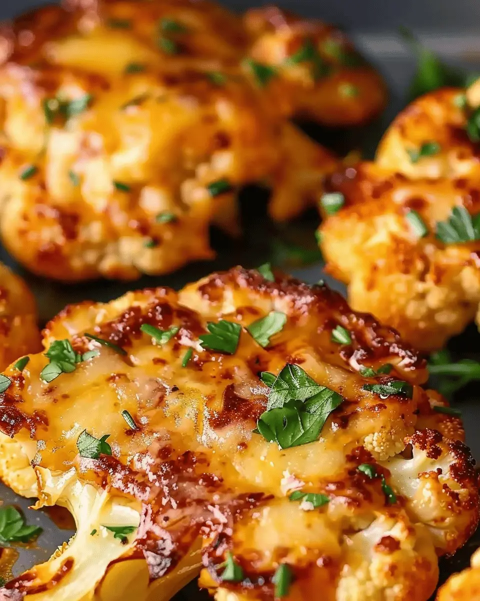 Cheesy Cauliflower Steak: Easy Gourmet Delight for Home Chefs