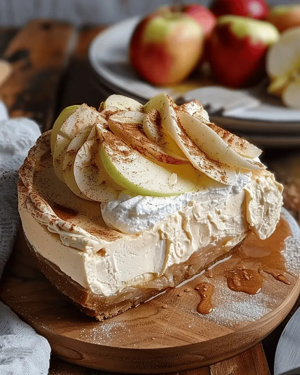 Apple Cider Cheesecake: Indulgent Fall Delight for Your Table